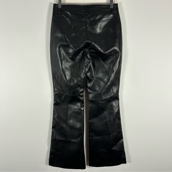wilfred Women's Black faux Leather Pants 6 - Picture 4 of 12